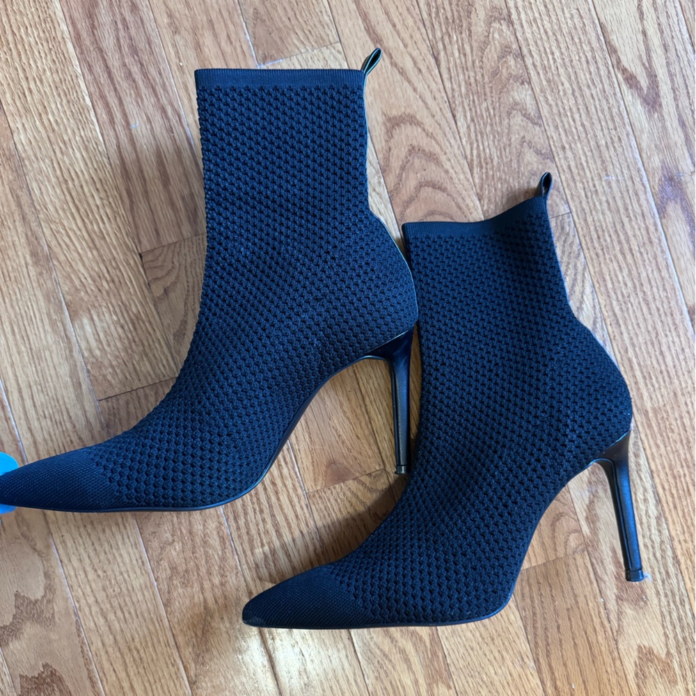 ZARA Knit Sock Boots